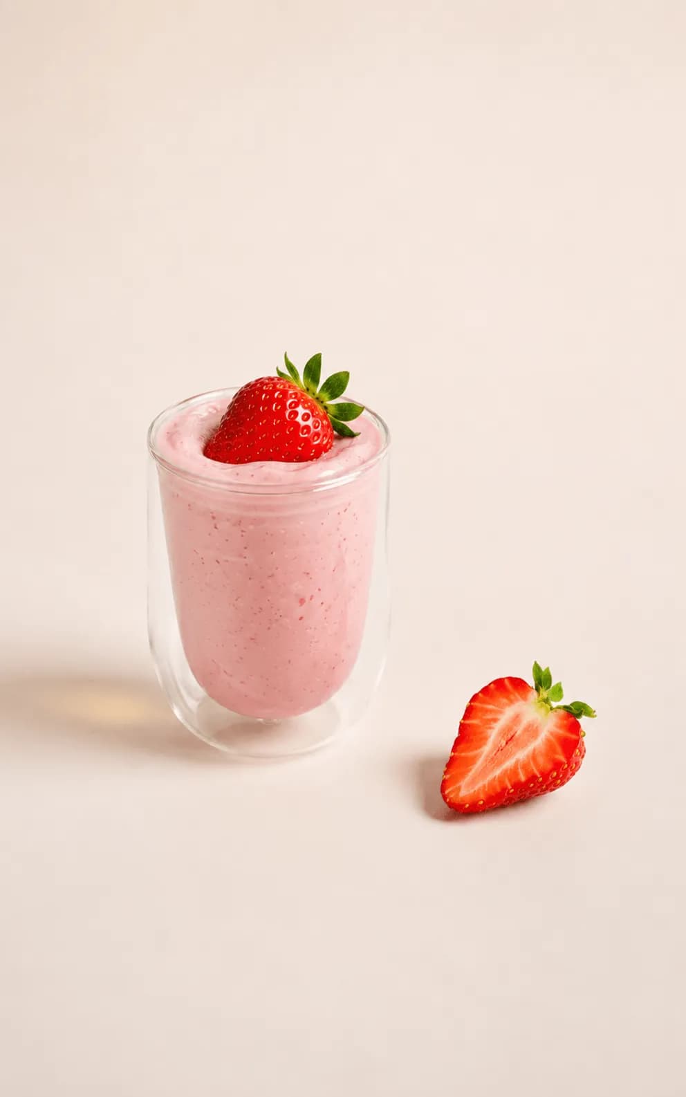 Strawberry Glutinous Rice Ice Slurry